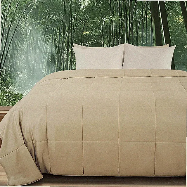 Bamboo Viscose Twin Comforter - Lightweight Cooling Duvet for Hot Sleepers