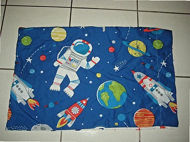 Bloomsbury Mill - Space Rocket Ships Planets Stars (1) Standard Pillowcase