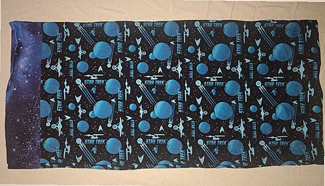 Homemade 39" x 18" Star Trek Enterprise Spce Planets Stars Pillowcase 1pc