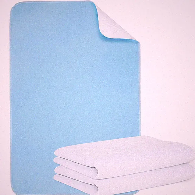 Reusable Incontinence Bed Pads 34"X52", washable bed pad, Heavy Absorbency (4...