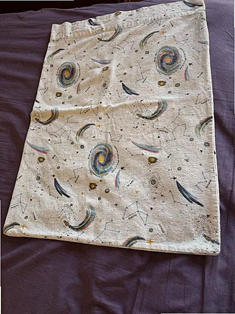 Space Pillow Case Constilations & Planets